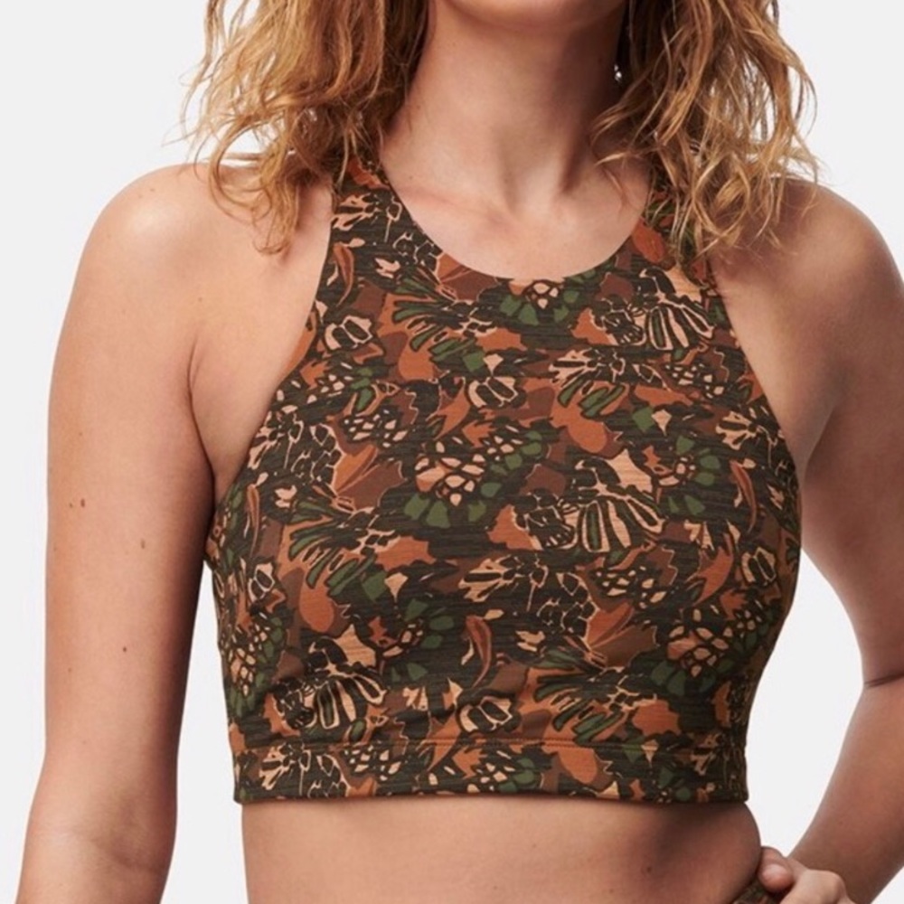 Outdoor Voices Tech Sweat Crop Top